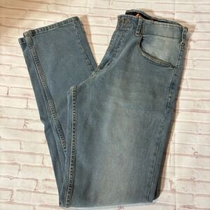 Architect Active Flex‎ Jeans Mens 34x34 Blue Slim Fit Straight Leg